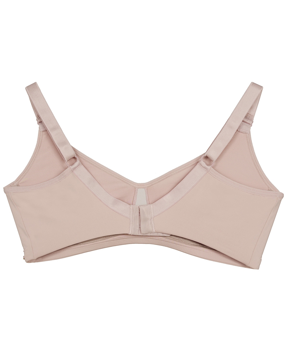 Sutiã Plus Size sem bojo e sem aro e detalhe frontal em tule Rios Lingerie Sutiã Plus Size