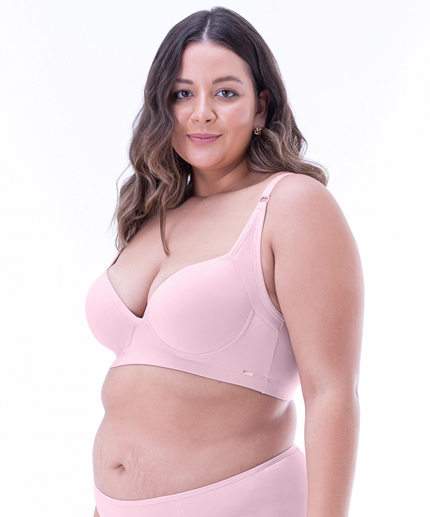 Sutiã plus size laterais largas Clearance