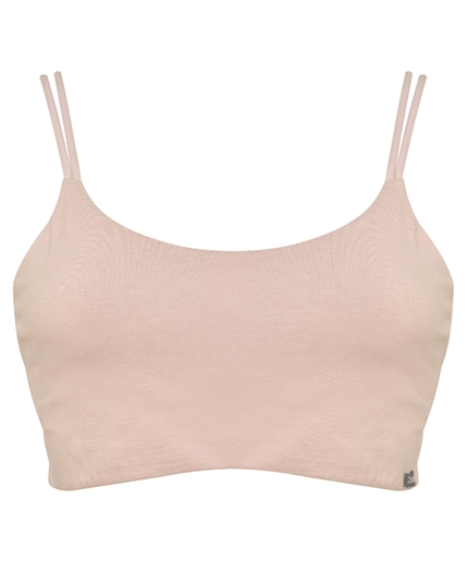 Sutiã top com bojo removível em cotton, com alças diferenciadas  2Rios  Lingerie - Sutiã top com bojo removível em cotton, com alças diferenciadas  - 2Rios